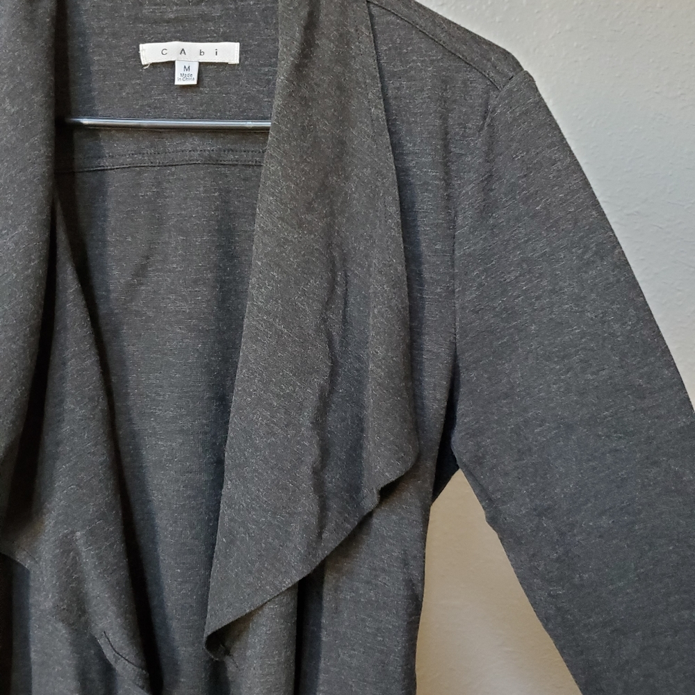 CAbi Take Charge Belted Cardigan Size Medium